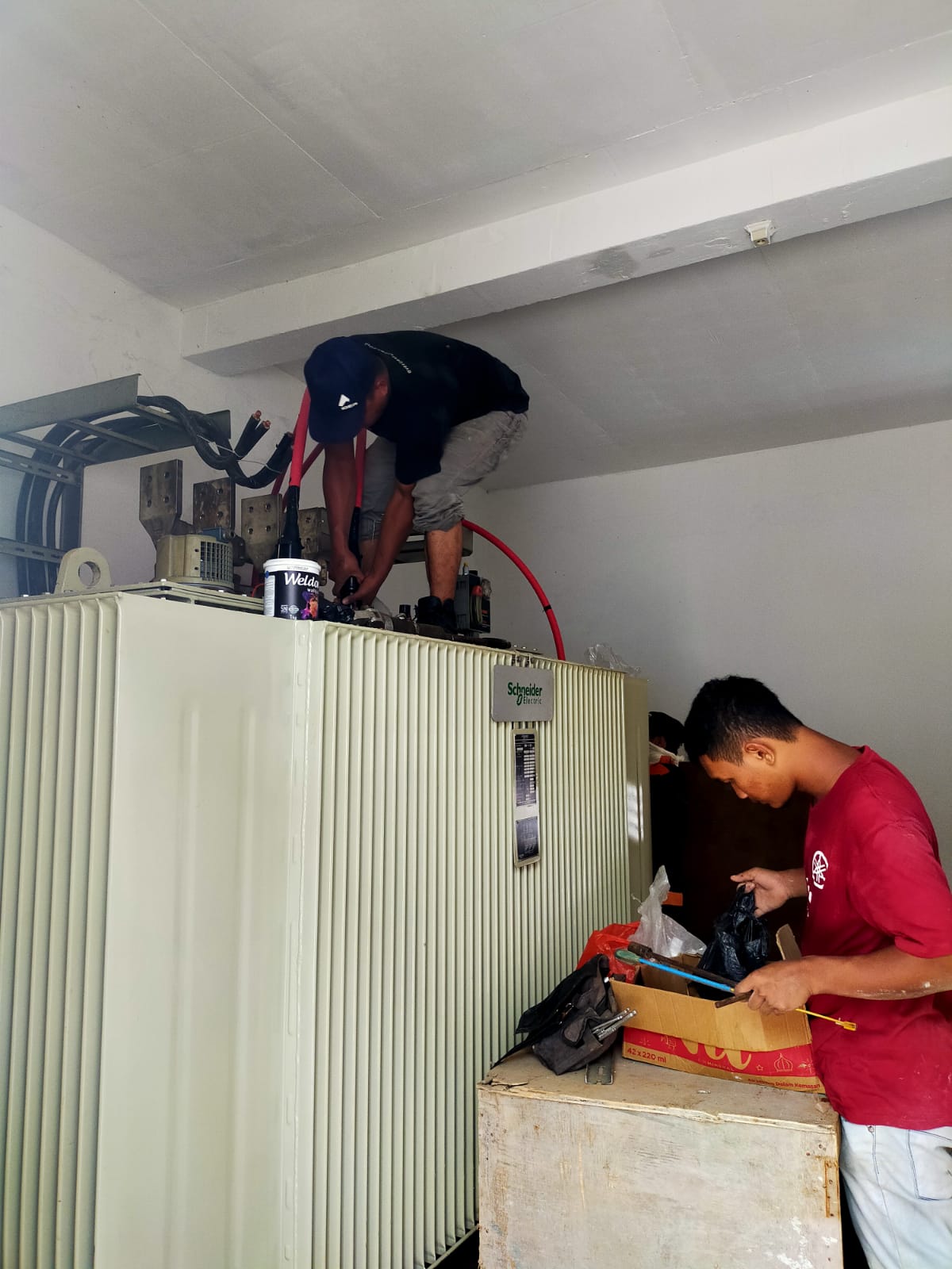 Dokumentasi pekerjaan listrik 5